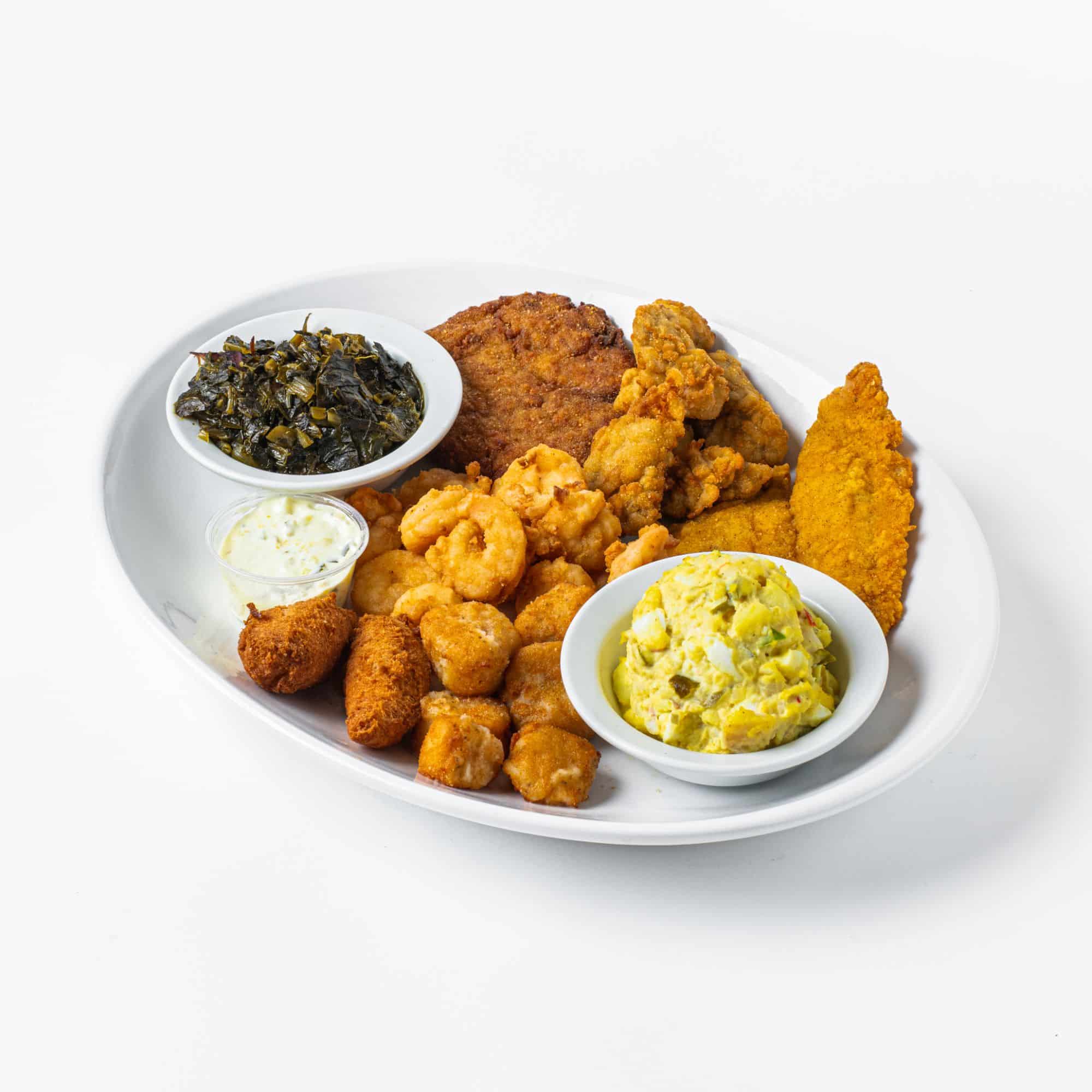 Combo Seafood Platter | Barnes Restaurant
